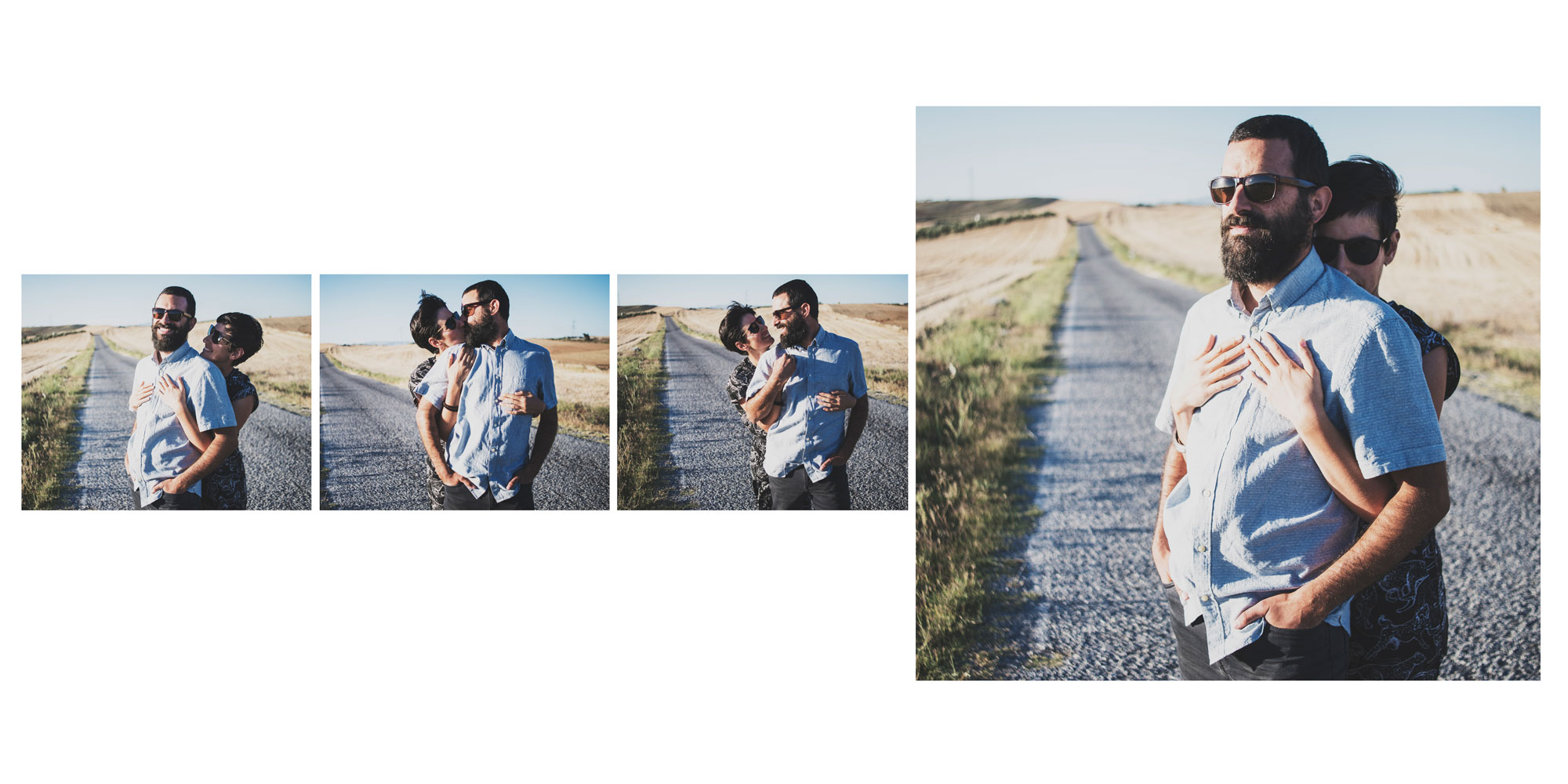 Fotografos Profesionales de Boda en Granada, Fotografika Studio. Cuaderno de Boda y Album de Boda actuales y originales.